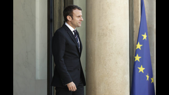 French president meeting EU chief, to reveal minister 